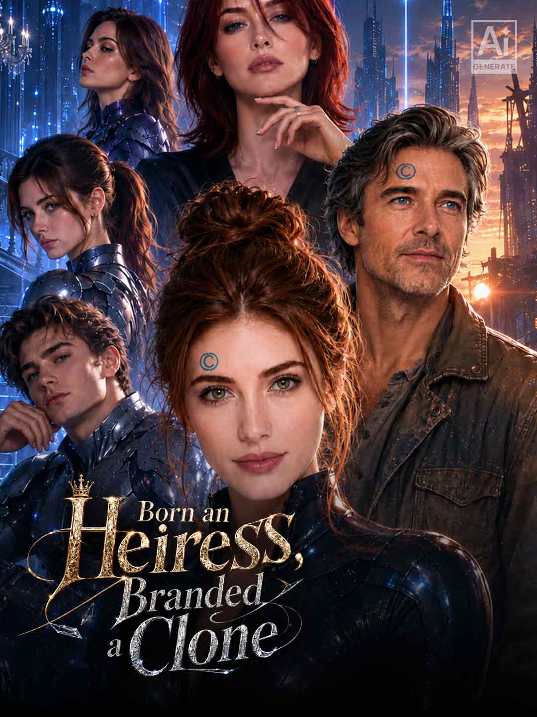Born an Heiress, Branded a Clone poster