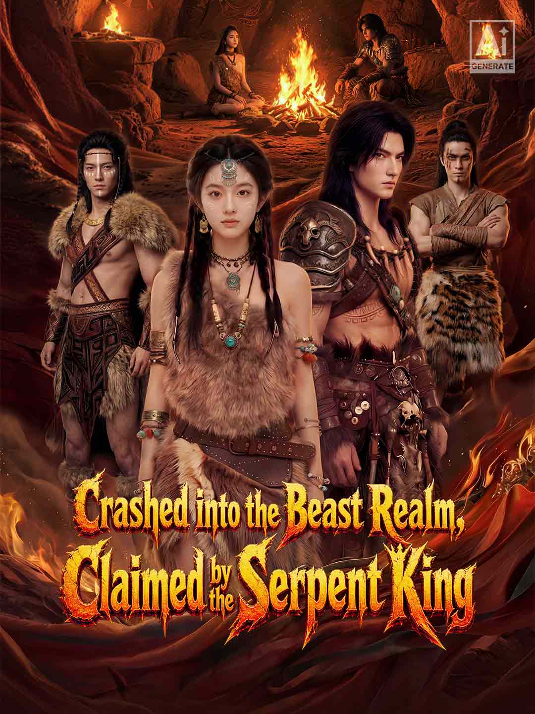 Crashed into the Beast Realm, Claimed by the Serpent King poster