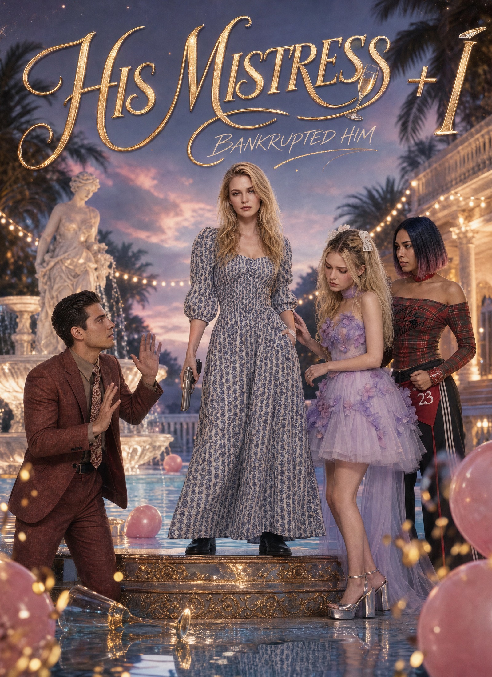 HIS MISTRESS + I BANKRUPTED HIM poster