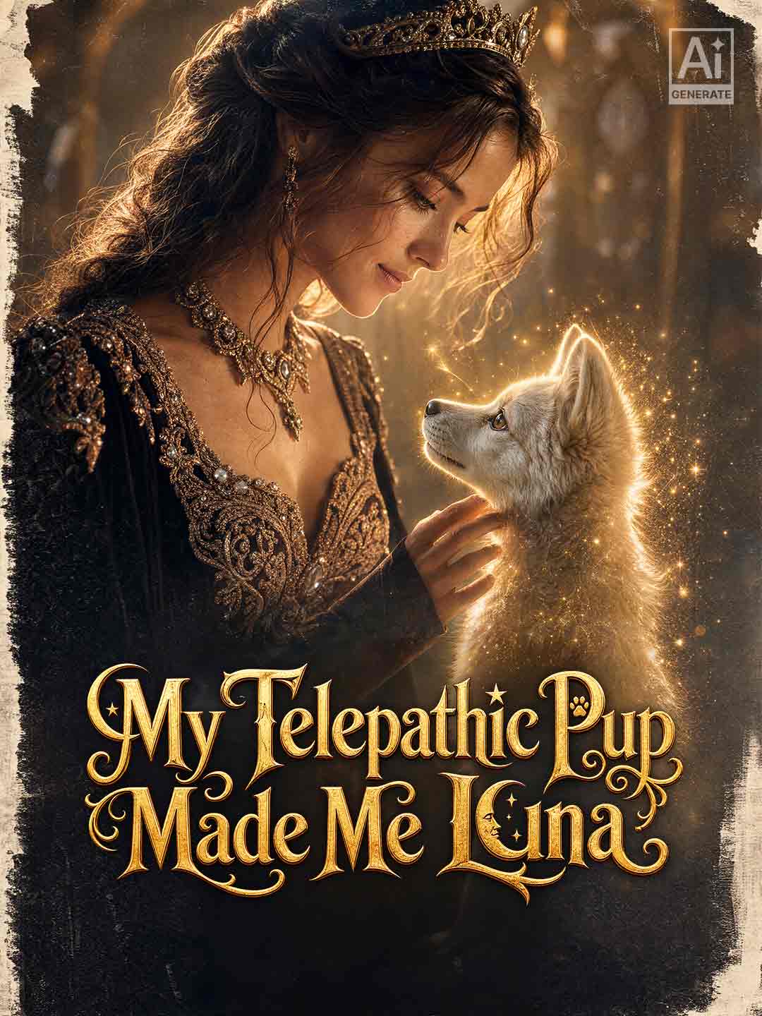 My Telepathic Pup Made Me Luna poster