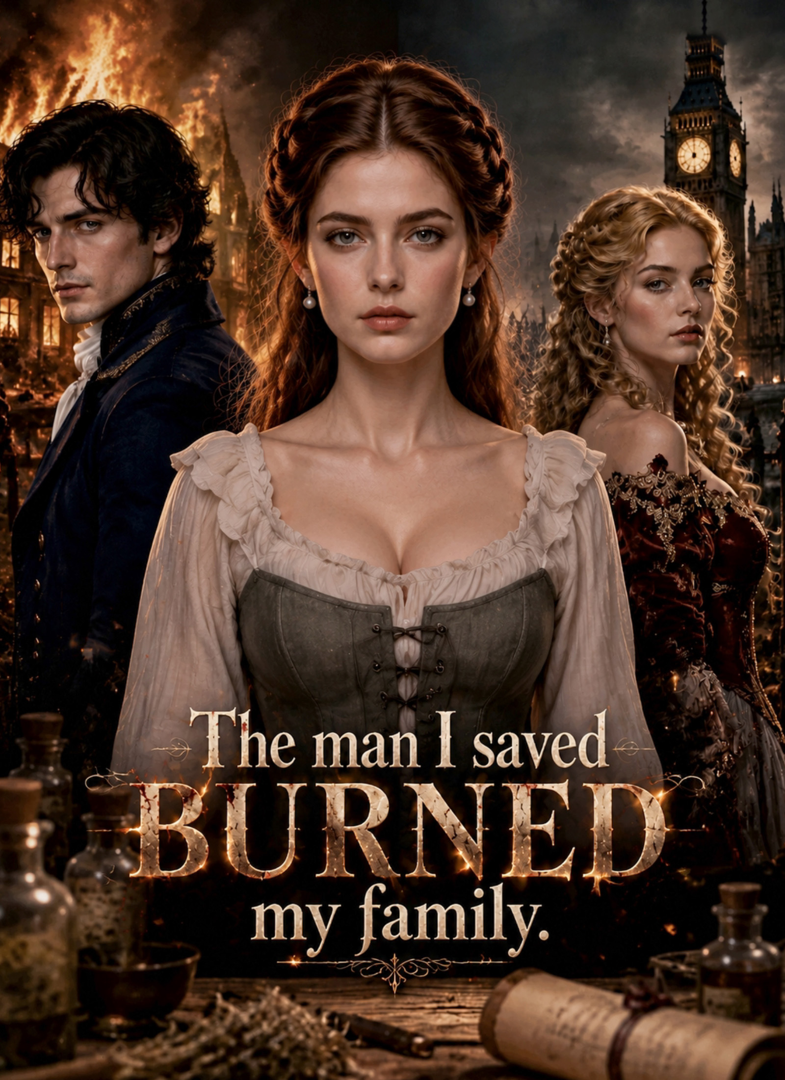 The Man I Saved Burned My Family poster
