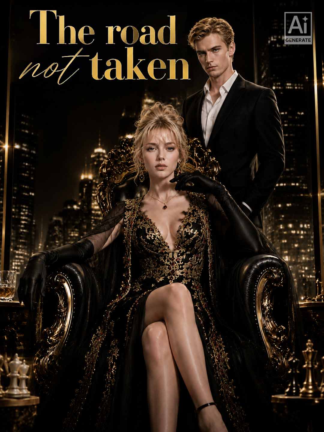 The road not taken poster