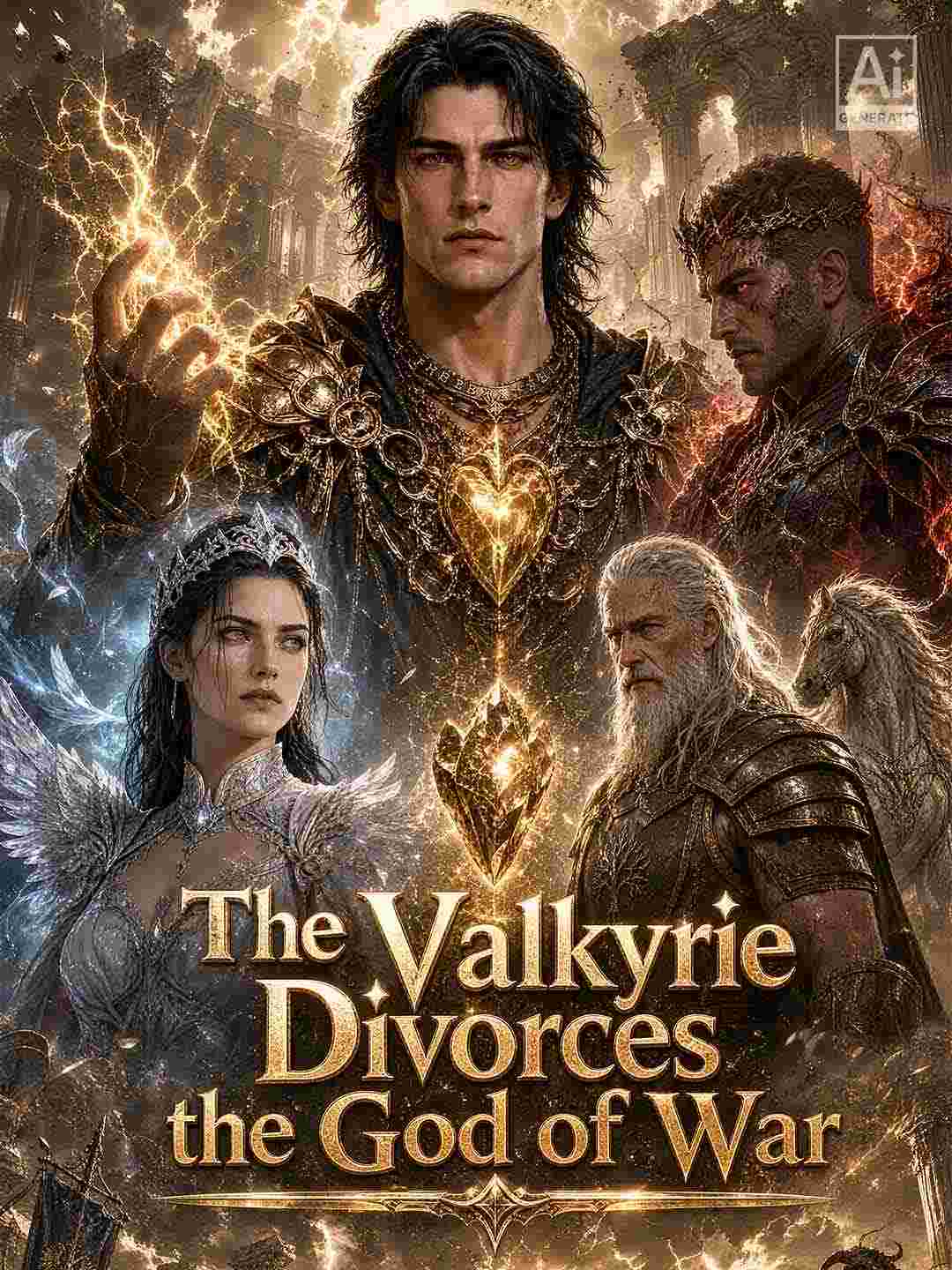 The Valkyrie Divorces the God of War poster