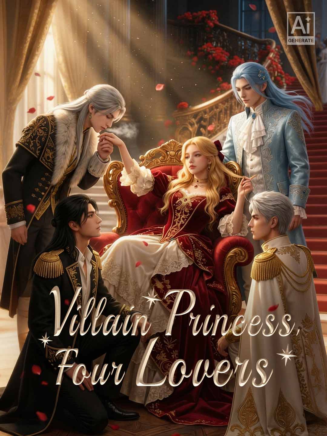 Villain Princess, Four Lovers poster