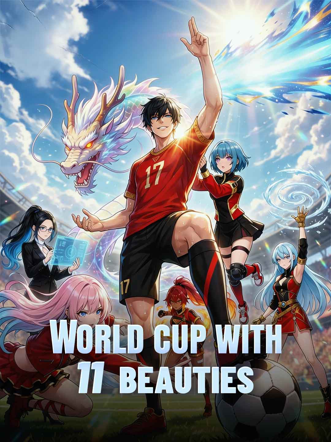 World Cup with 11 Beauties poster